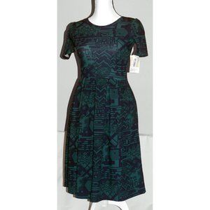 New LuLaRoe Amelia Dress Size XS